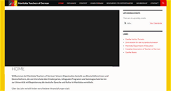 Desktop Screenshot of manitobateachersofgerman.com